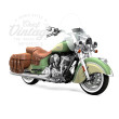  INDIAN Chief Vintage, Willow Green / Ivory Cream